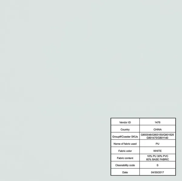 Coaster Dustin Upholstered Adjustable Home Office Desk Chair Black