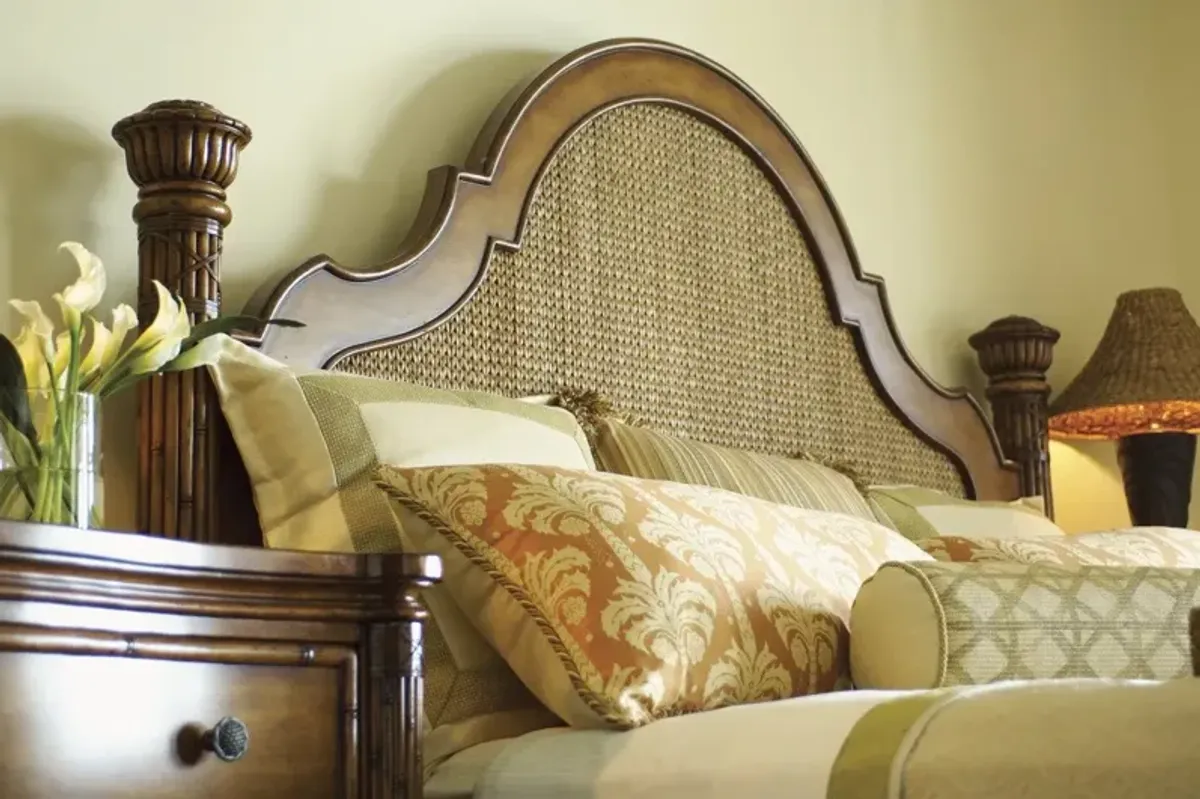 Tommy Bahama Home by Lexington Island Estate Round Hill Queen Headboard