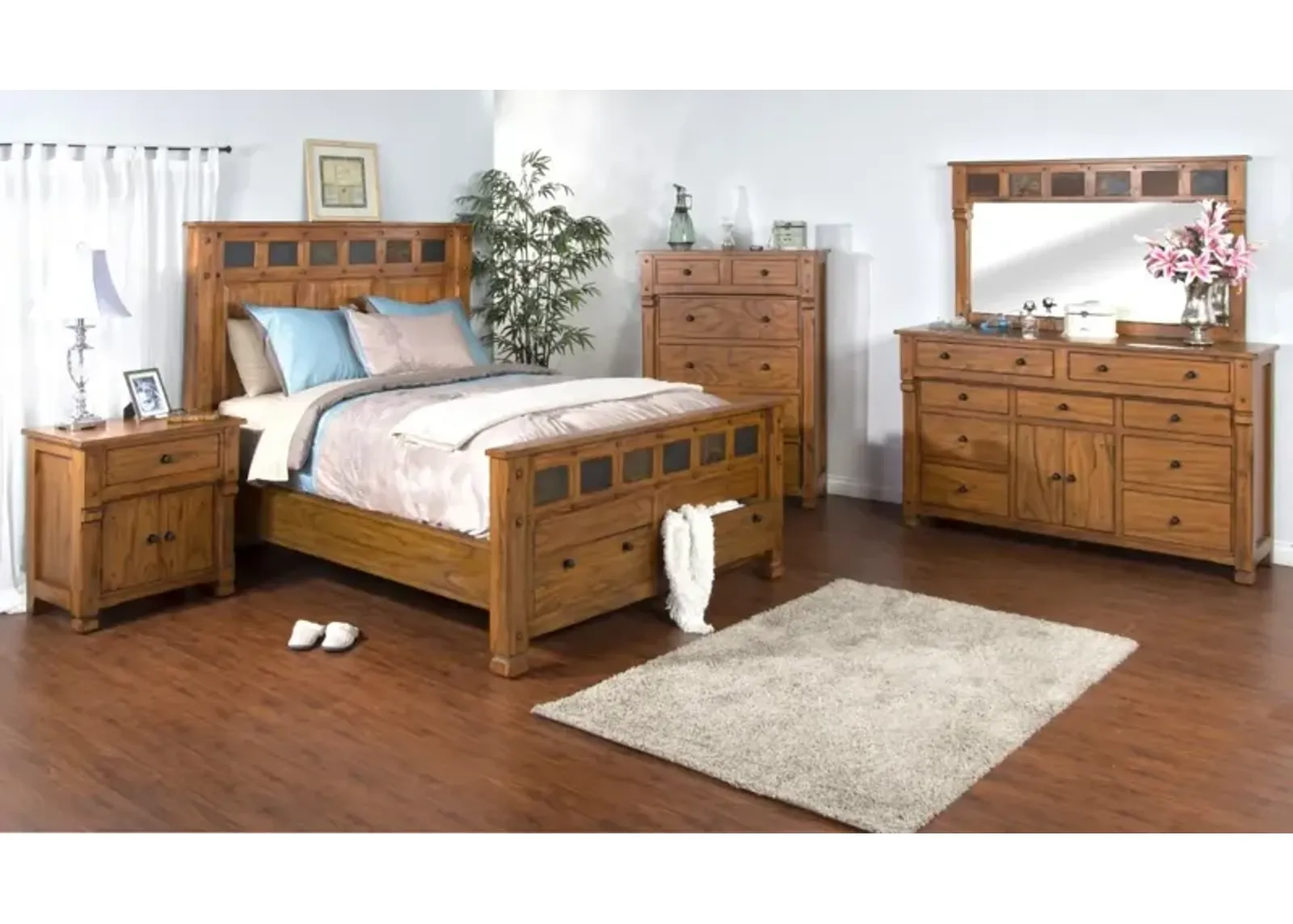 Sunny Designs Sedona Rustic Oak Dresser