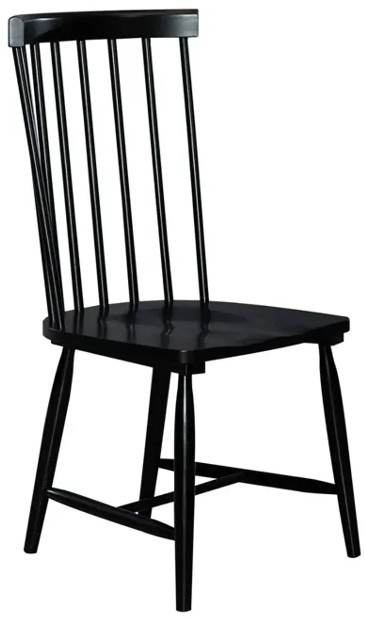 Liberty Furniture Capeside Cottage Royal Black Spindle Back Side Chair