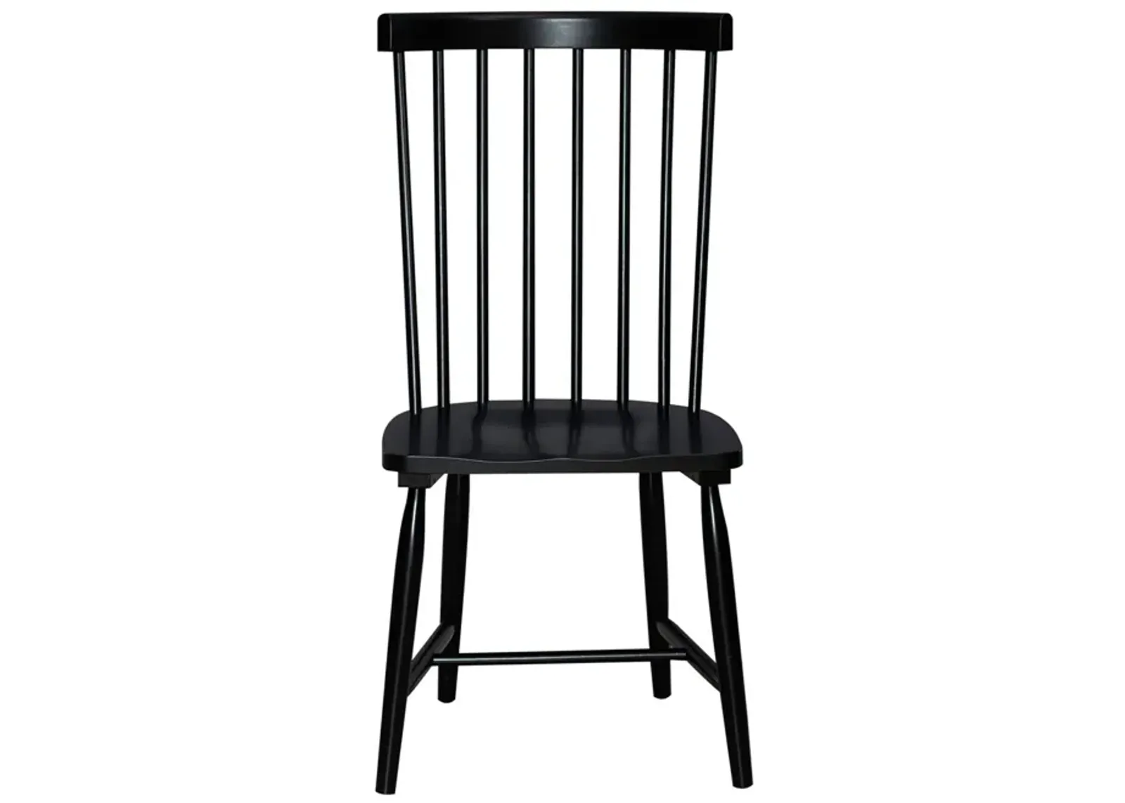 Liberty Furniture Capeside Cottage Royal Black Spindle Back Side Chair