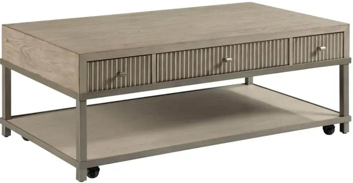 American Drew West Fork Bailey Taupe Coffee Table