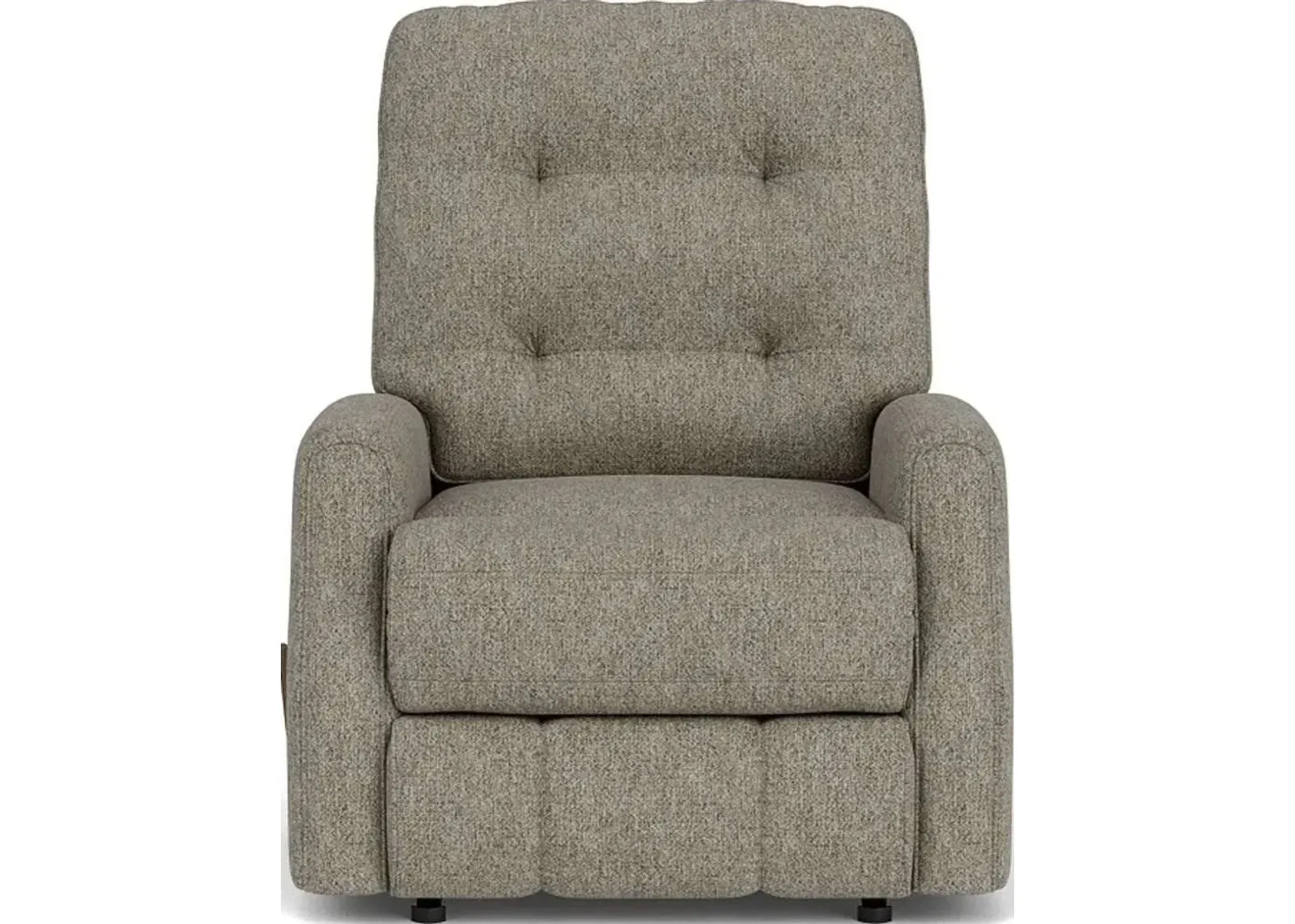 Flexsteel Devon Gray Vapor Rocking Manual Recliner