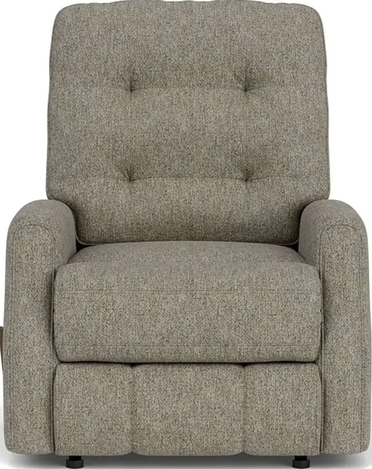 Flexsteel Devon Gray Vapor Rocking Manual Recliner