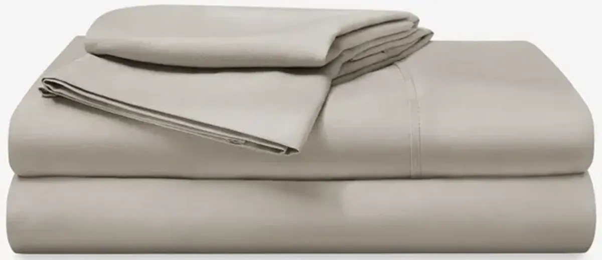 Bedgear Full Medium Beige Basic Sheet Set