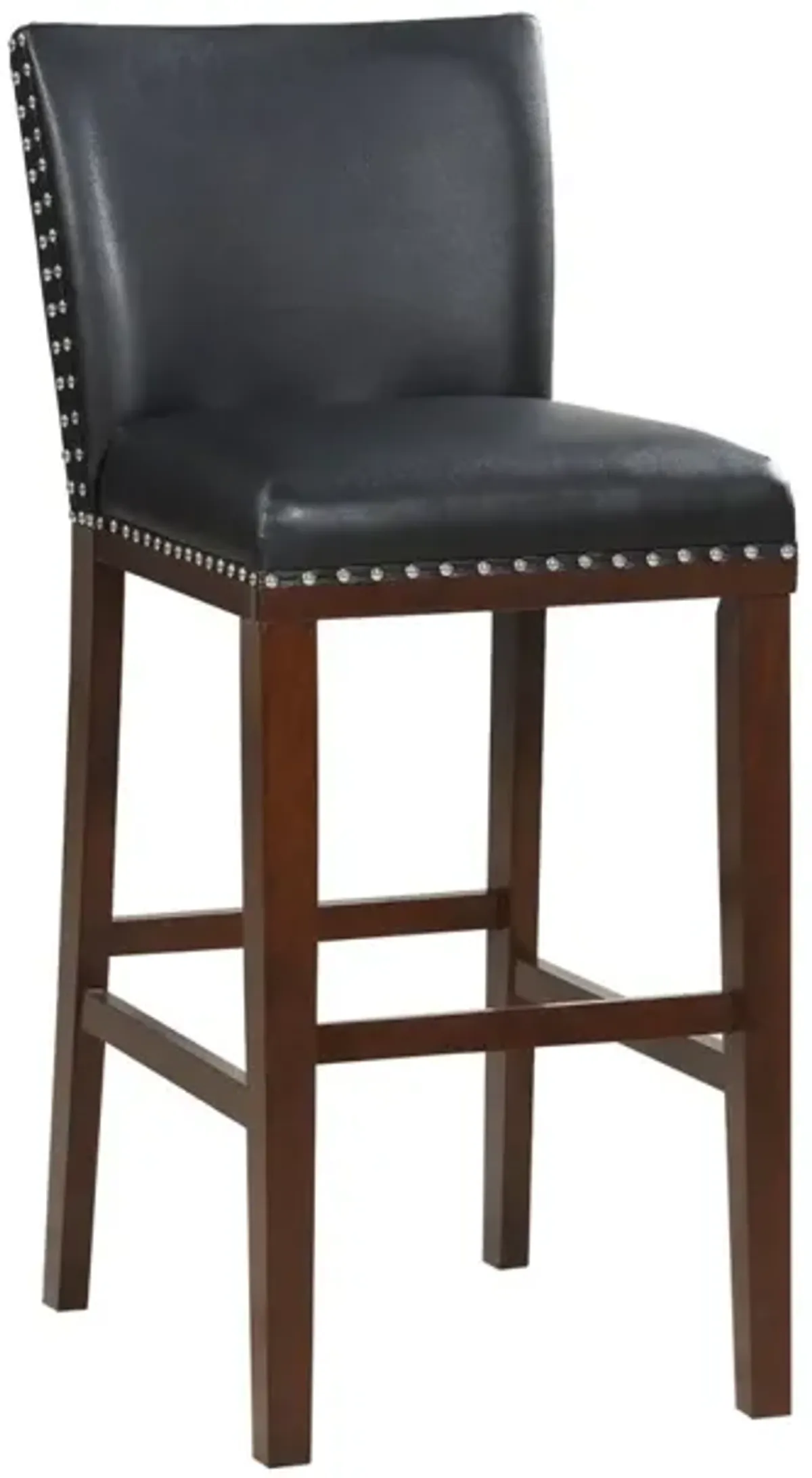 Steve Silver Tiffany Black Kd Bar Chair