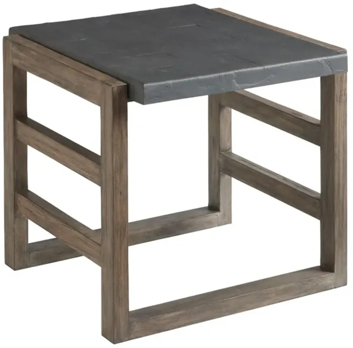 Tommy Bahama Outdoor by Lexington La Jolla End Table with Slate Top