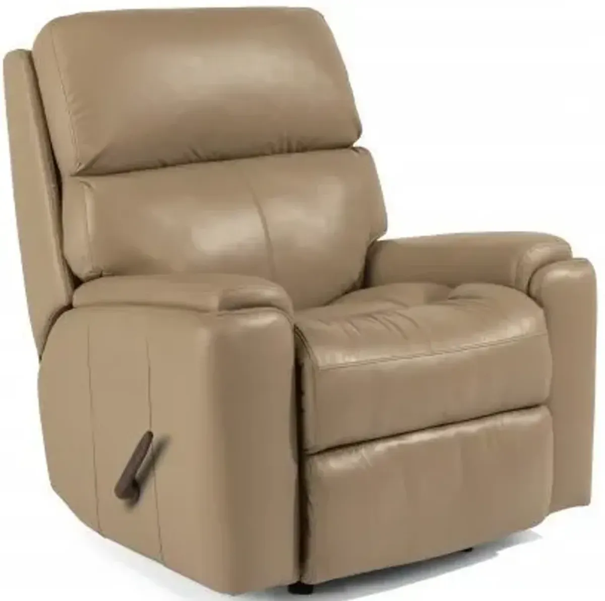 RIO CAFFE LATTE SWIVEL GLIDING LEATHER MANUAL RECLINER