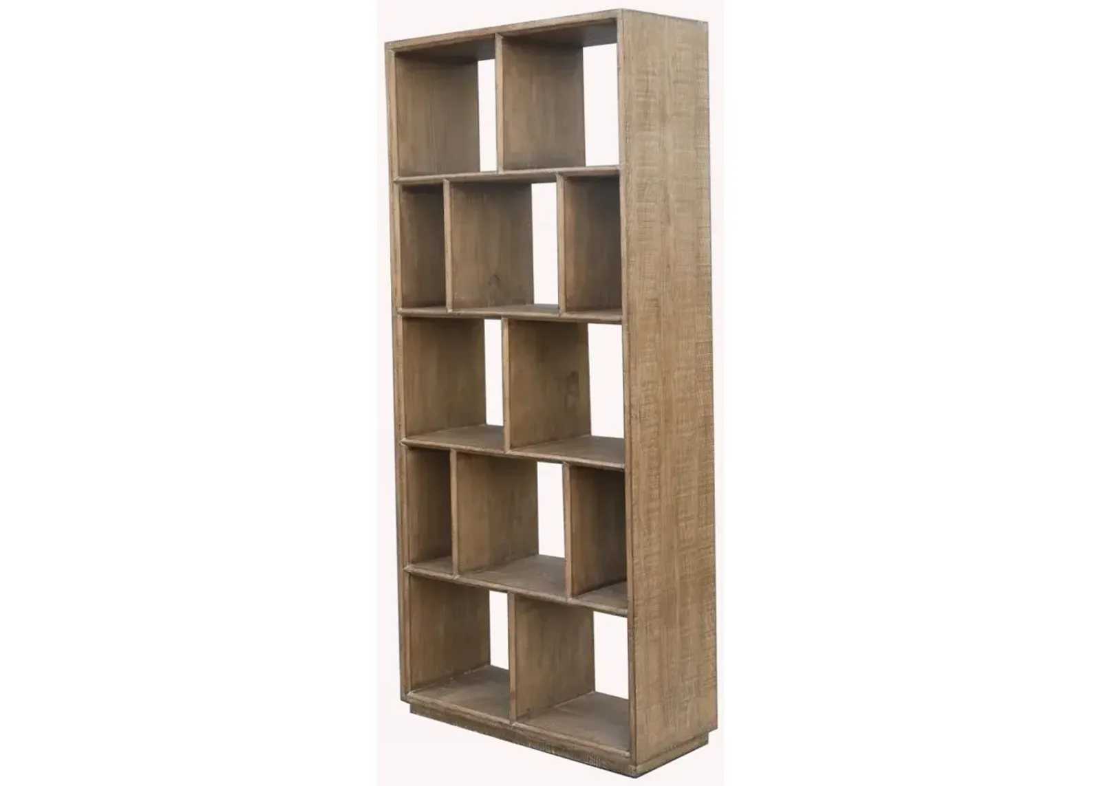 Nest Home Antique Natural Courtney Etagere/Bookshelf