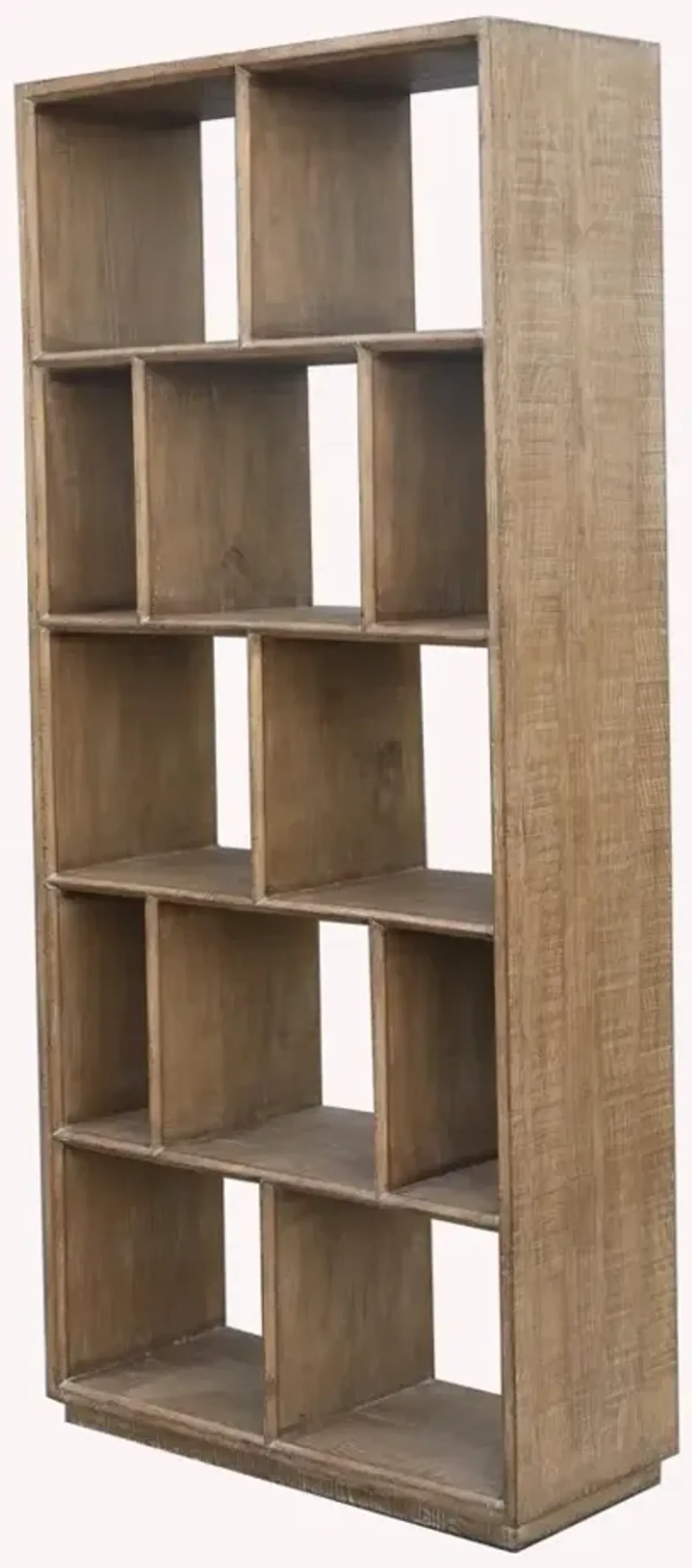 Nest Home Antique Natural Courtney Etagere/Bookshelf