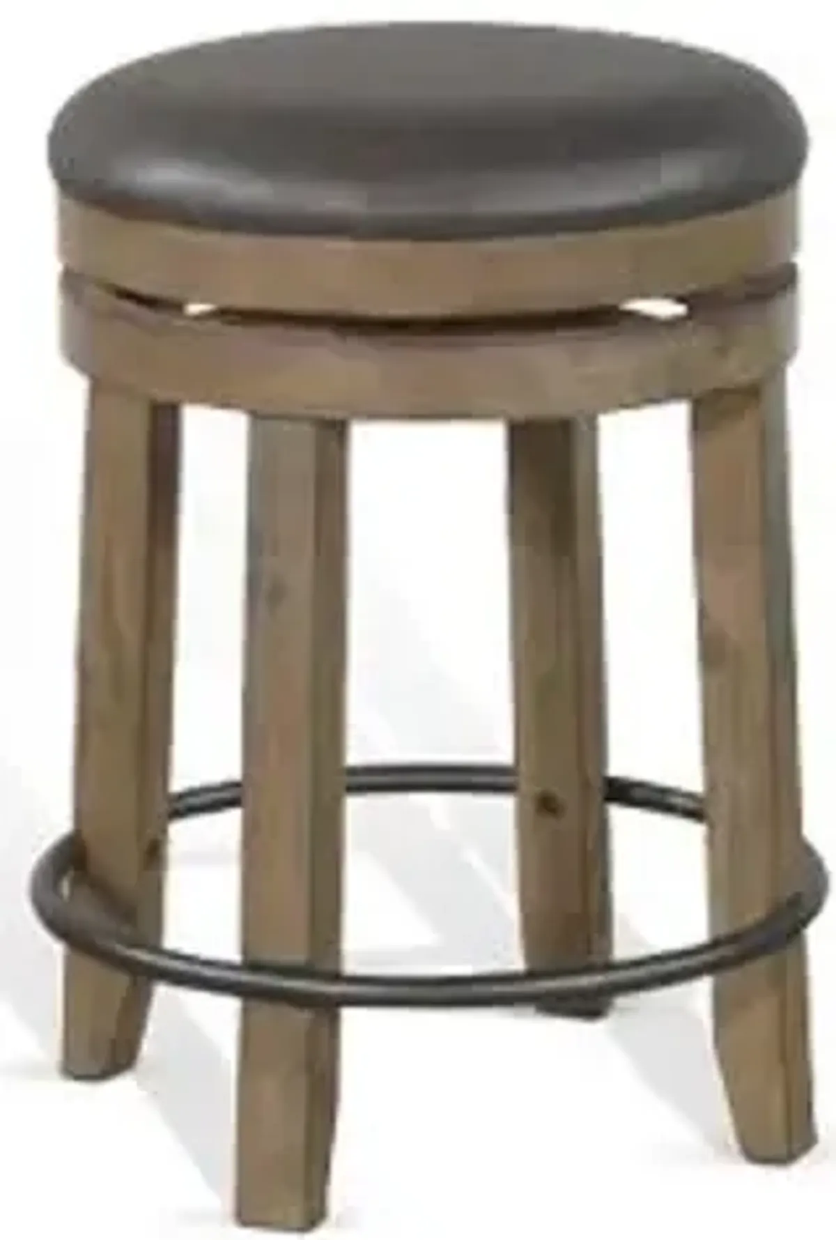 Sunny Designs Doe Valley Buckskin Swivel Stool