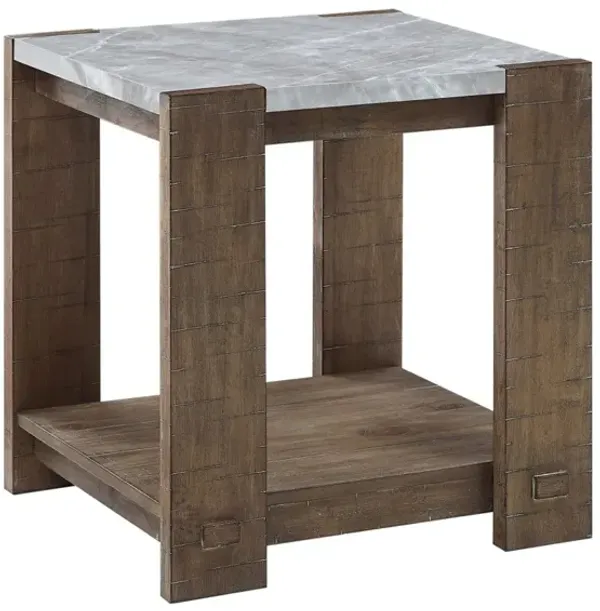 Steve Silver Libby Sintered Stone End Table
