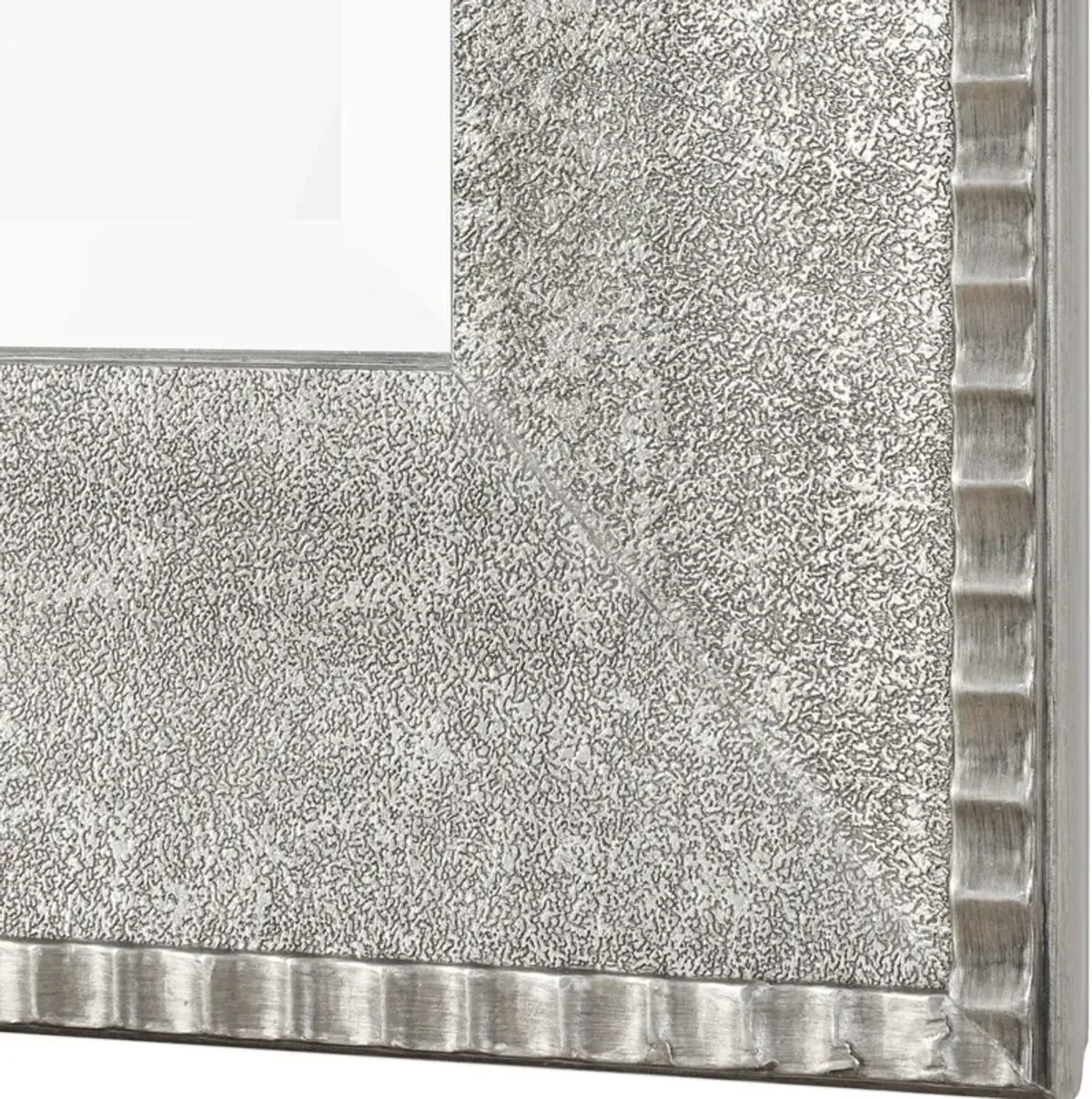 Uttermost Leiston Metallic Silver Mirror