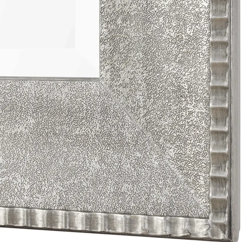 LEISTON METALLIC SILVER MIRROR