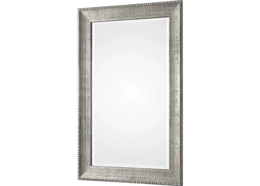 LEISTON METALLIC SILVER MIRROR