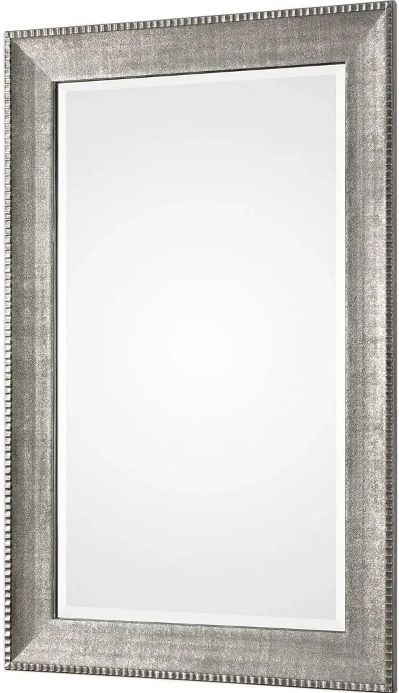 LEISTON METALLIC SILVER MIRROR