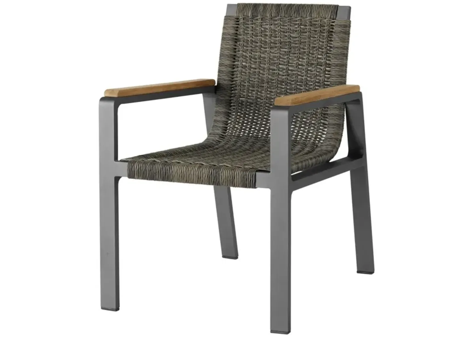 Universal Coastal Living Outdoor San Clemente Carbon Aluminum Dining Chair