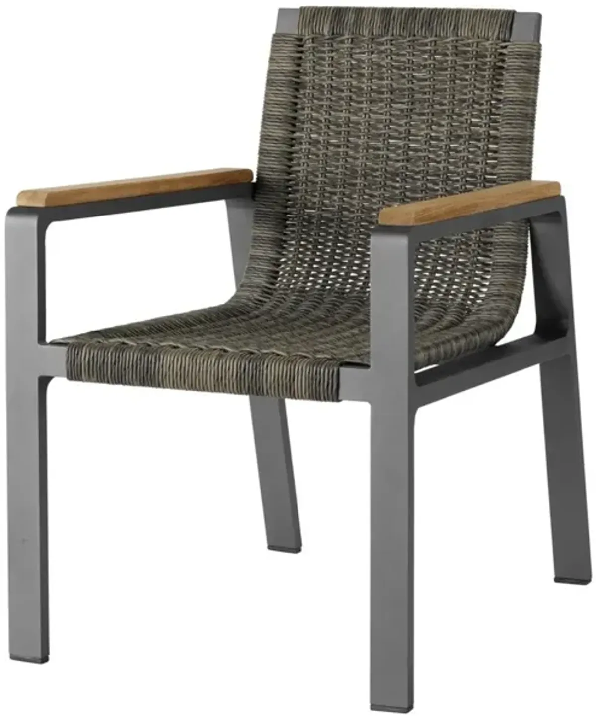 Universal Coastal Living Outdoor San Clemente Carbon Aluminum Dining Chair