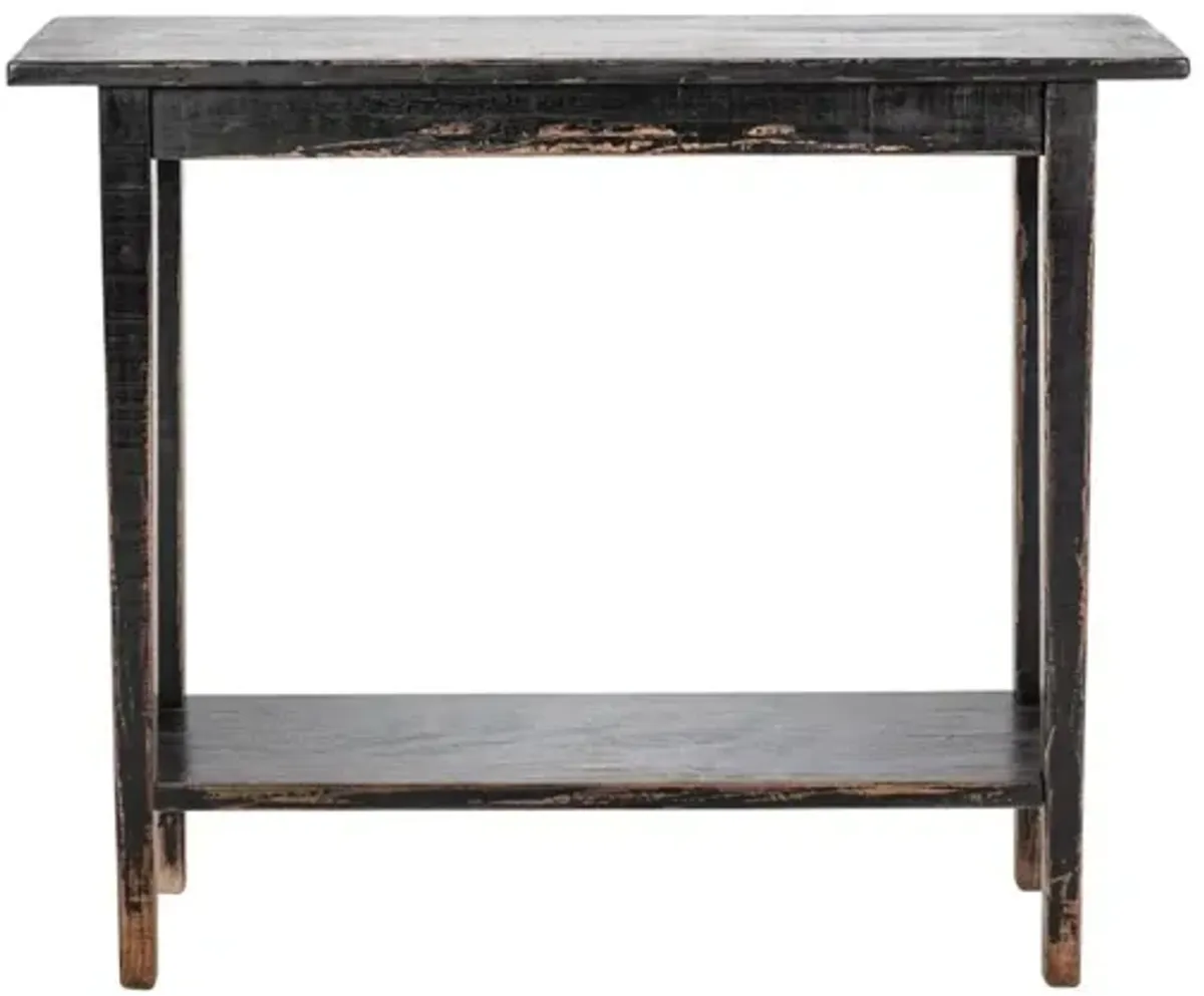 Nest Home Antique Black Rita Small Console Table