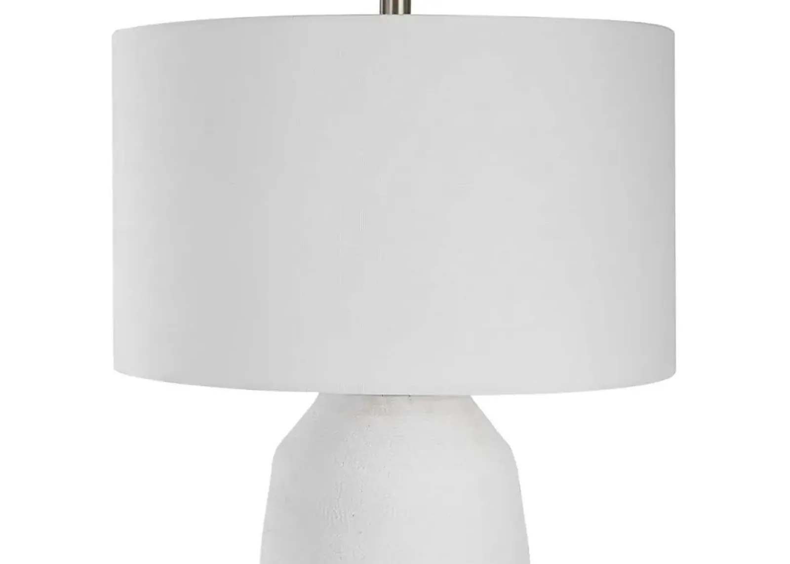 Uttermost Heir Chalk White Table Lamp