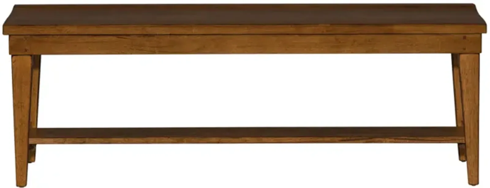 Liberty Furniture Hearthstone Rustic Oak Bench