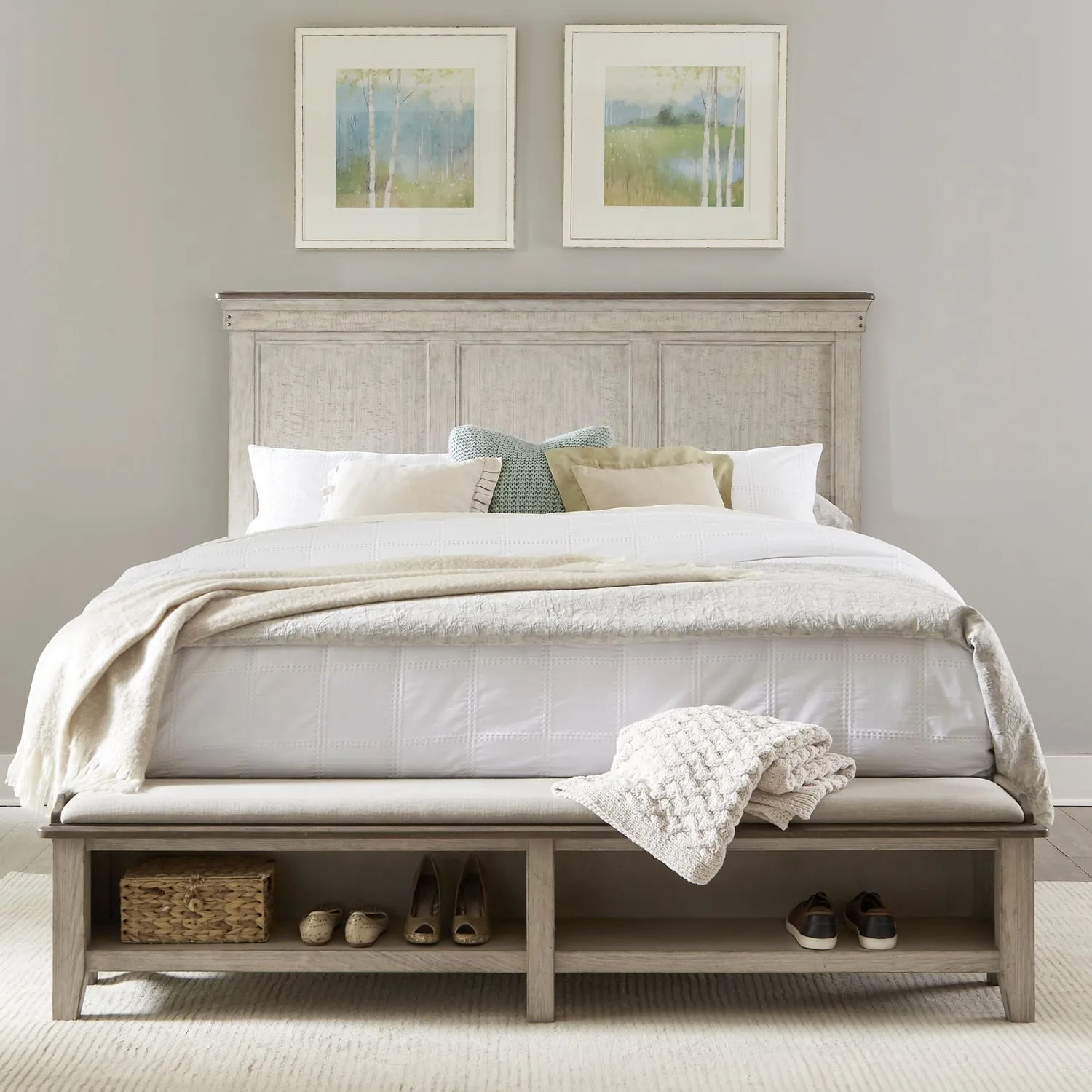 QUEEN STORAGE BED - IVY HOLLOW