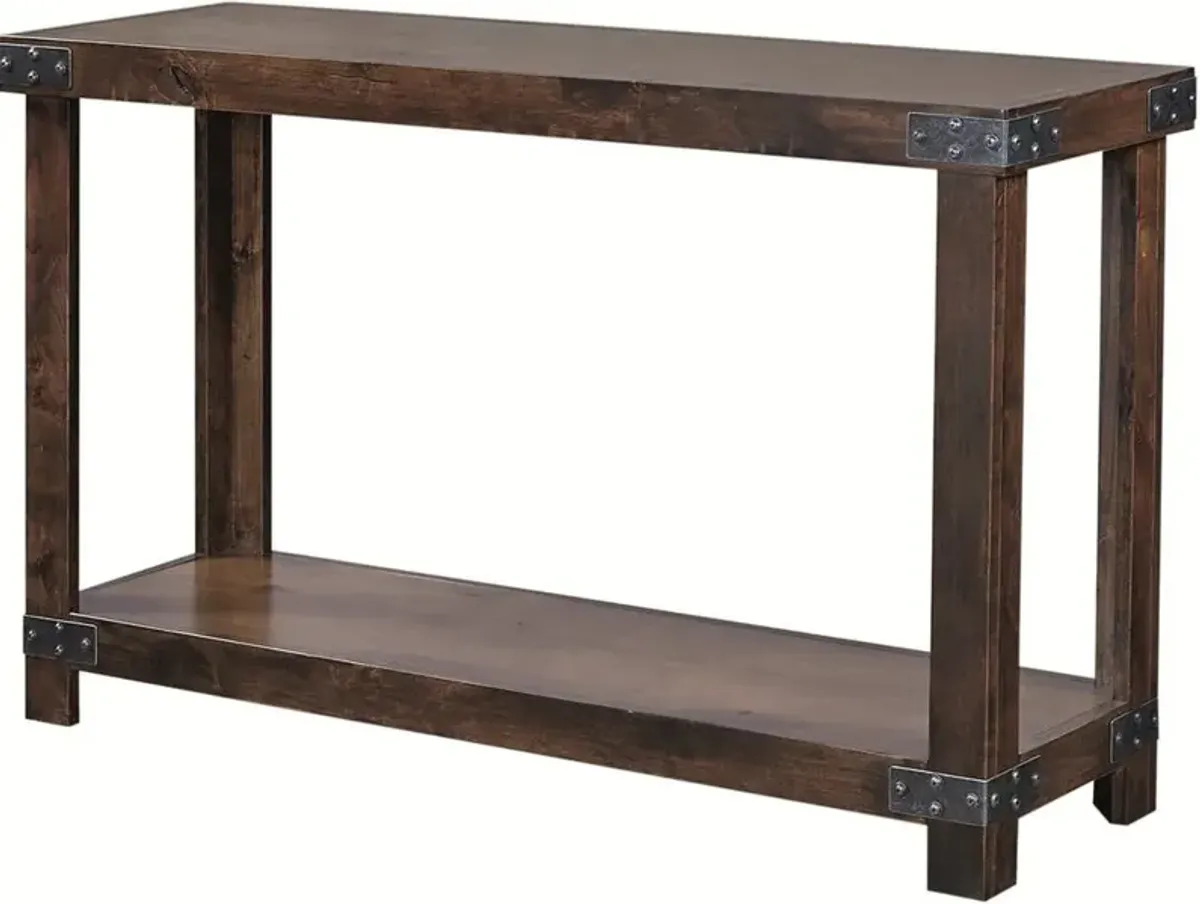 Aspenhome Industrial Tobacco Sofa Table