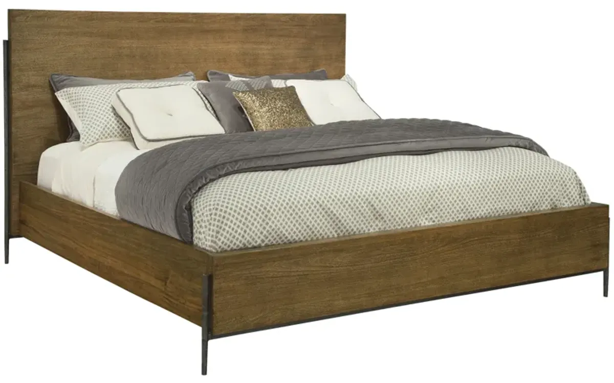 Hekman King Panel Bed Mango Solids Bedford Park