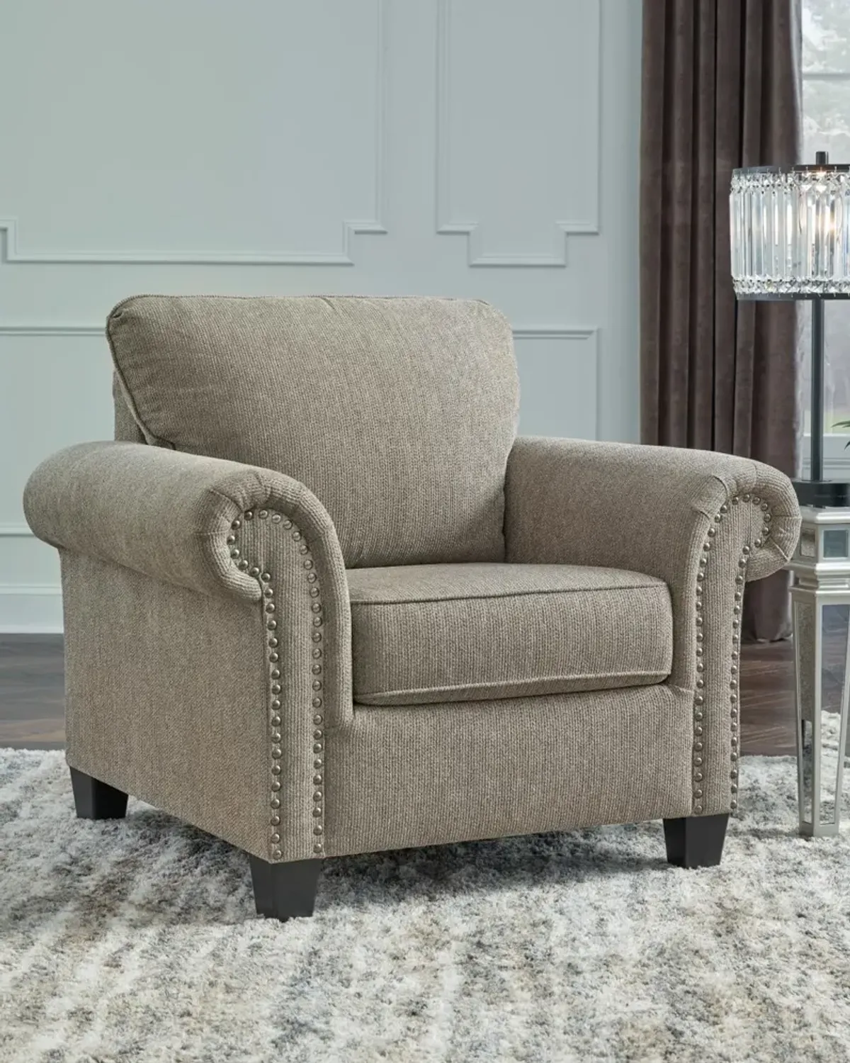 Ashley Shewsbury Armchair Pewter