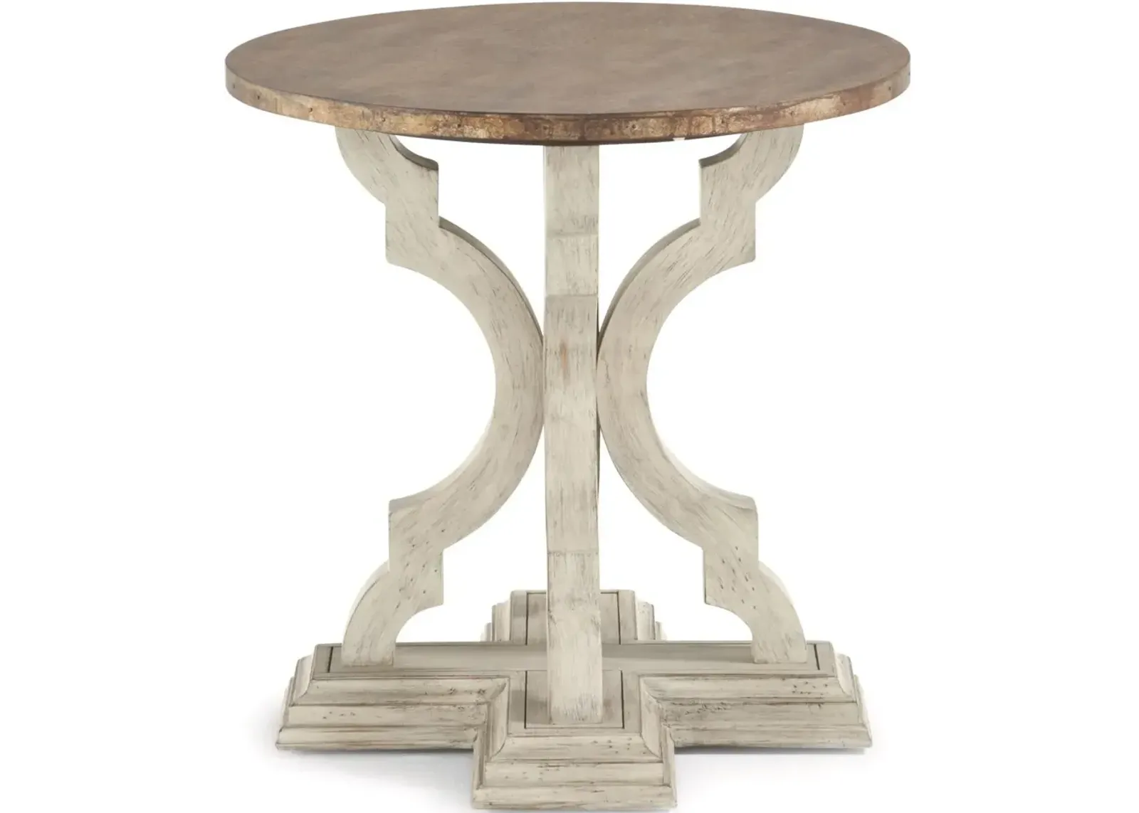 Flexsteel Estate Antiqued Lamp Table