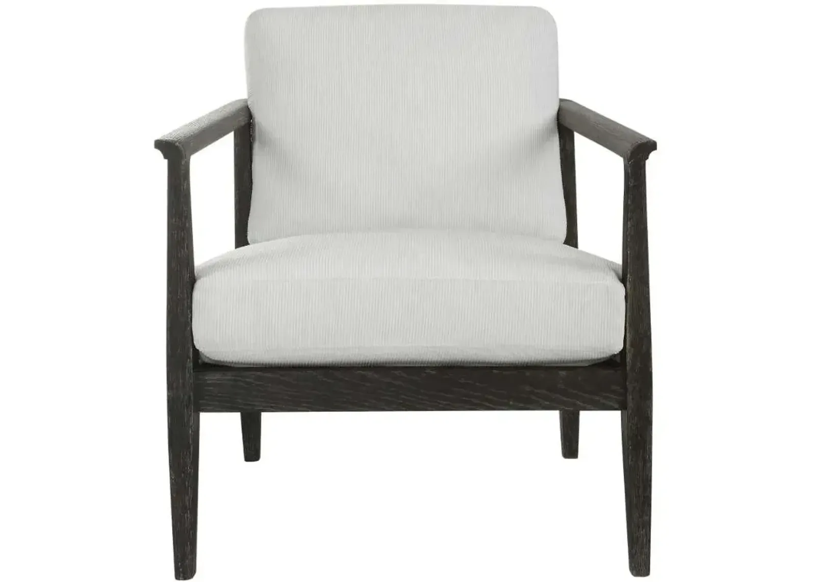 Uttermost Brunei Black/White Accent Chair