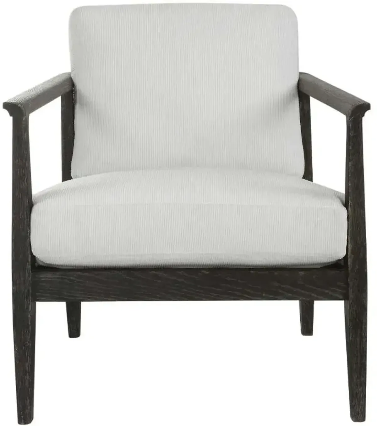 Uttermost Brunei Black/White Accent Chair