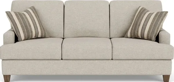 Flexsteel South Haven Contemporary Silver Driftwood Sofa