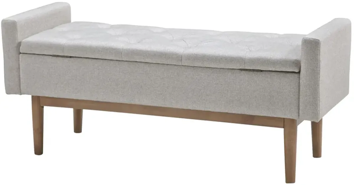 Ashley Briarson Beige/Brown Storage Bench