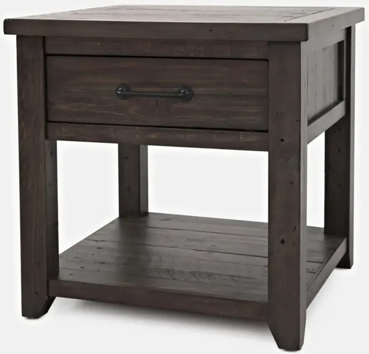 Jofran Madison County Harris End Table Barnwood