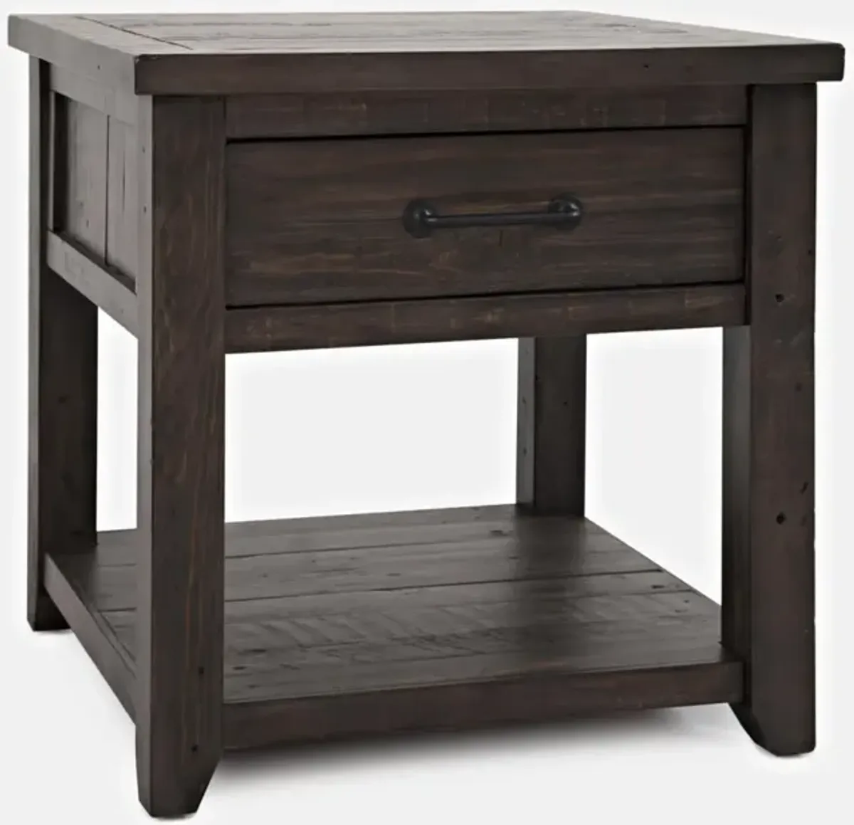 Jofran Madison County Harris End Table Barnwood