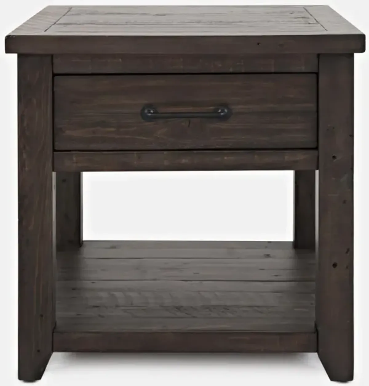 Jofran Madison County Harris End Table Barnwood