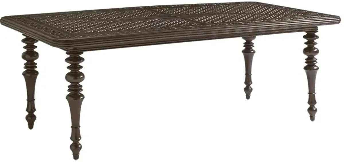 Rectangular Dining Table Royal Kahala Black Sands