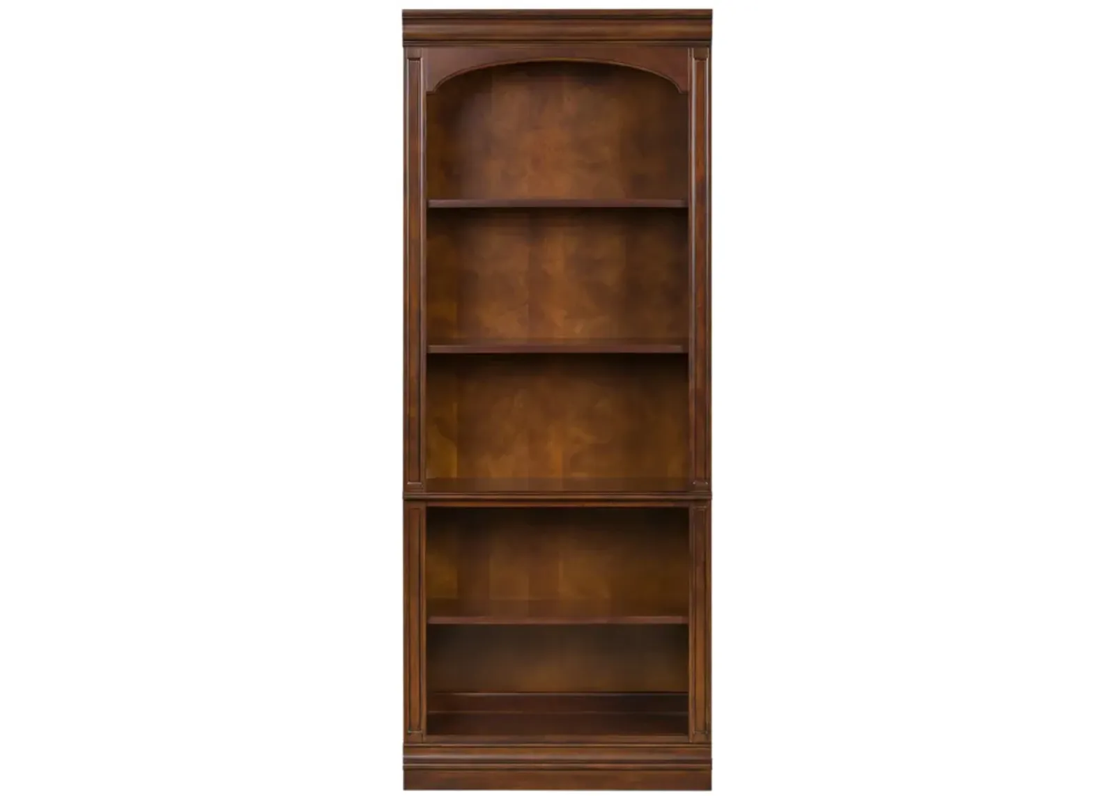 Liberty Furniture Brayton Manor Cognac Jr Executive Open Bookcase