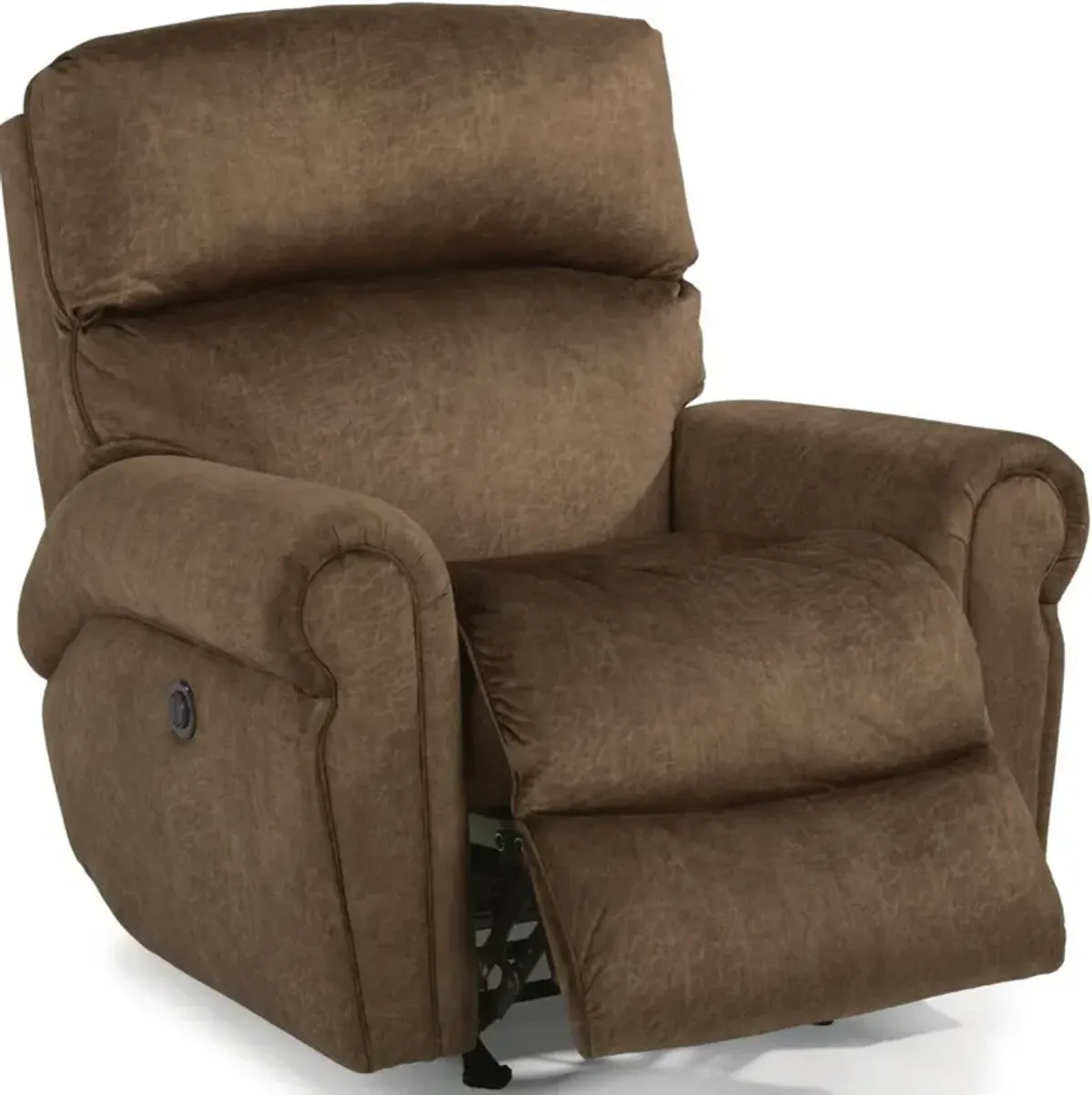 Flexsteel Brown Chocolate Power Rocking Recliner