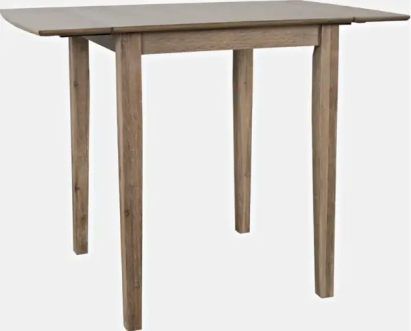 Jofran Eastern Tides Drop Leaf Counter-Height Table Bisque