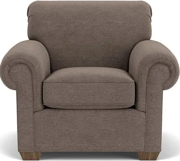 Flexsteel Main Street Brown Smoke Chair
