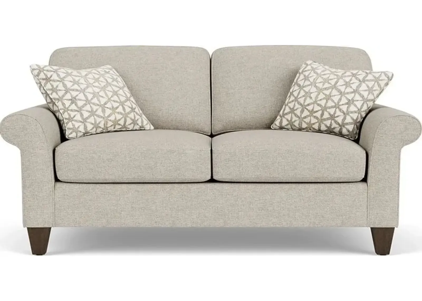 Flexsteel Westside Silver Driftwood Loveseat