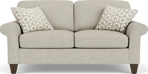 Flexsteel Westside Silver Driftwood Loveseat
