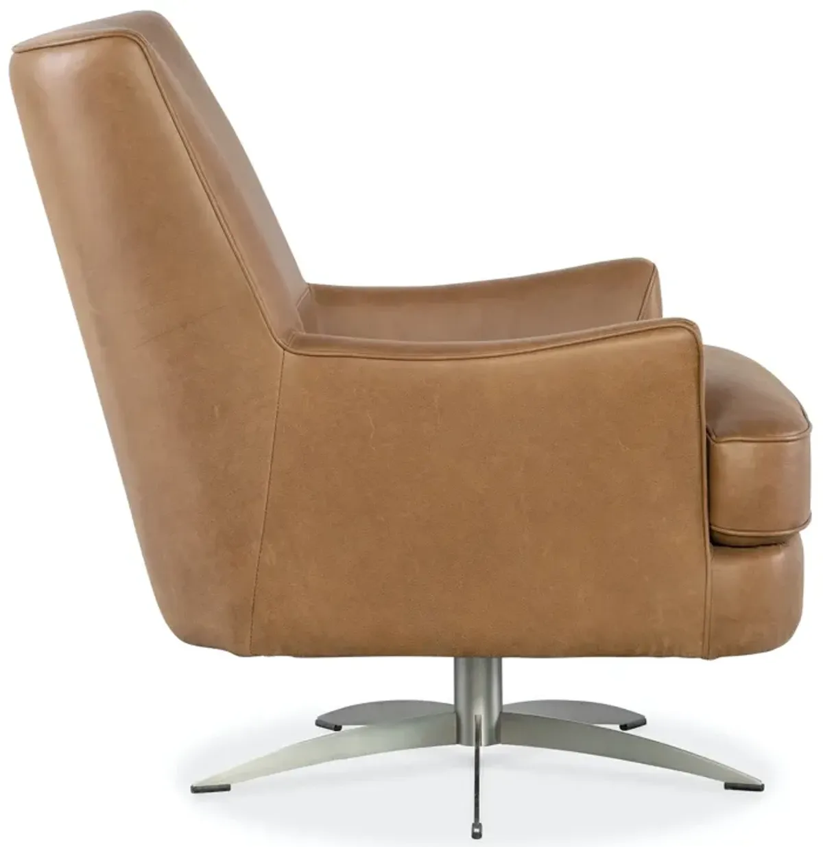 Hooker Furniture Sheridan Swivel Leather Chair