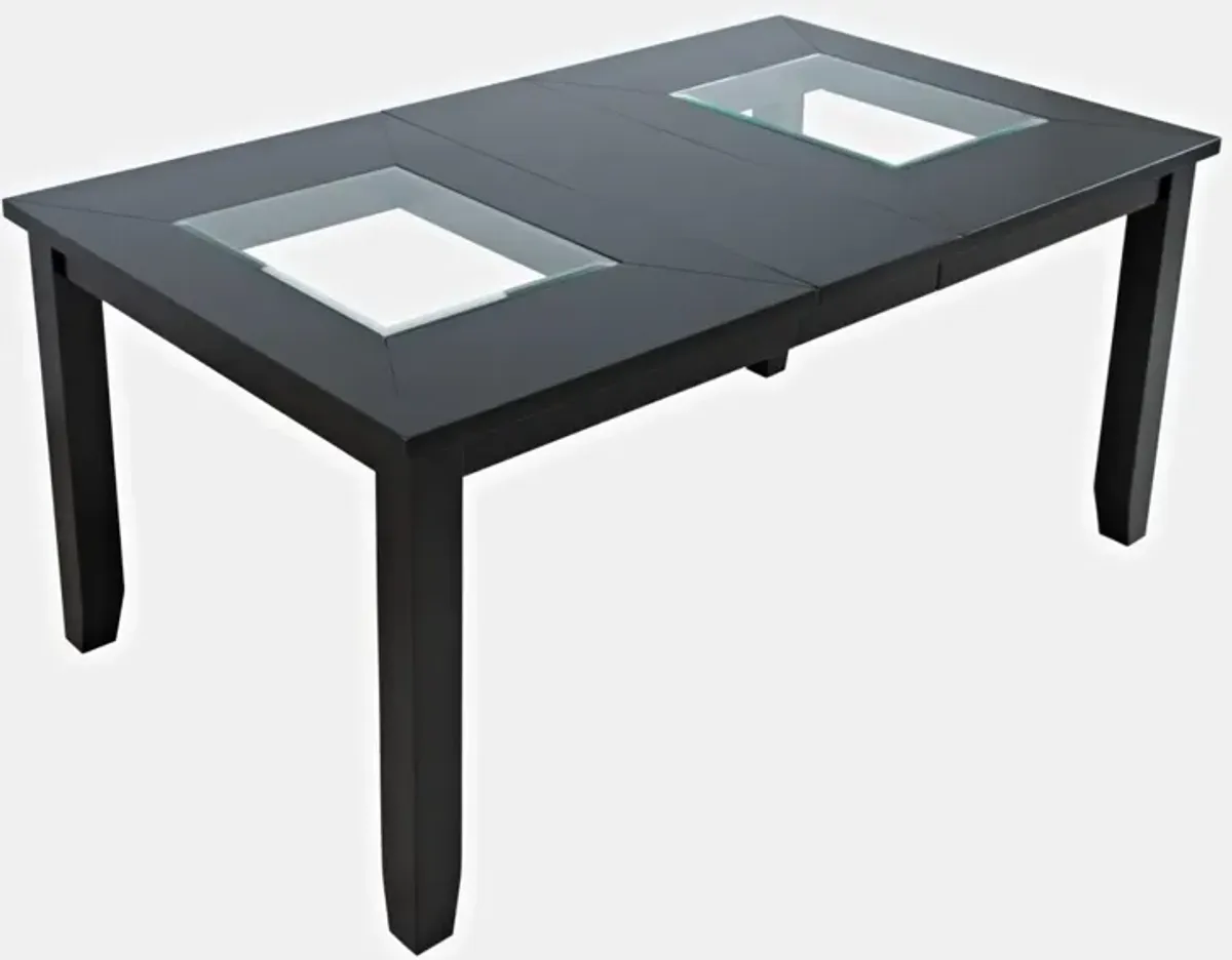 Jofran Urban Icon Ext Dining Table Black