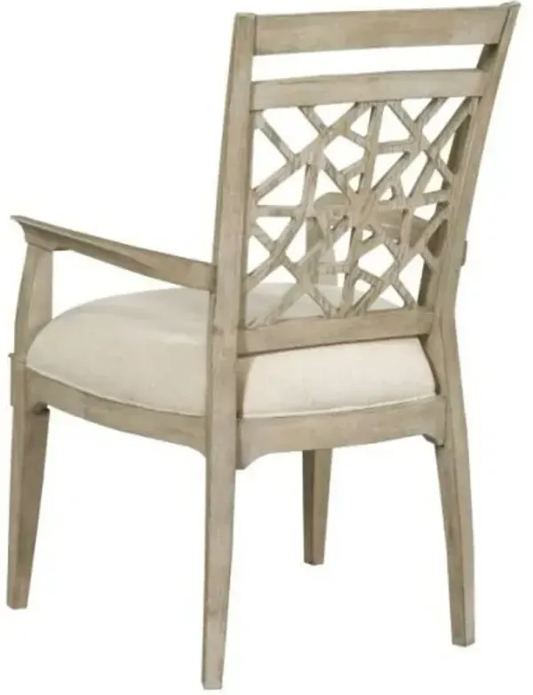 American Drew Vista Oyster Essex Armchair