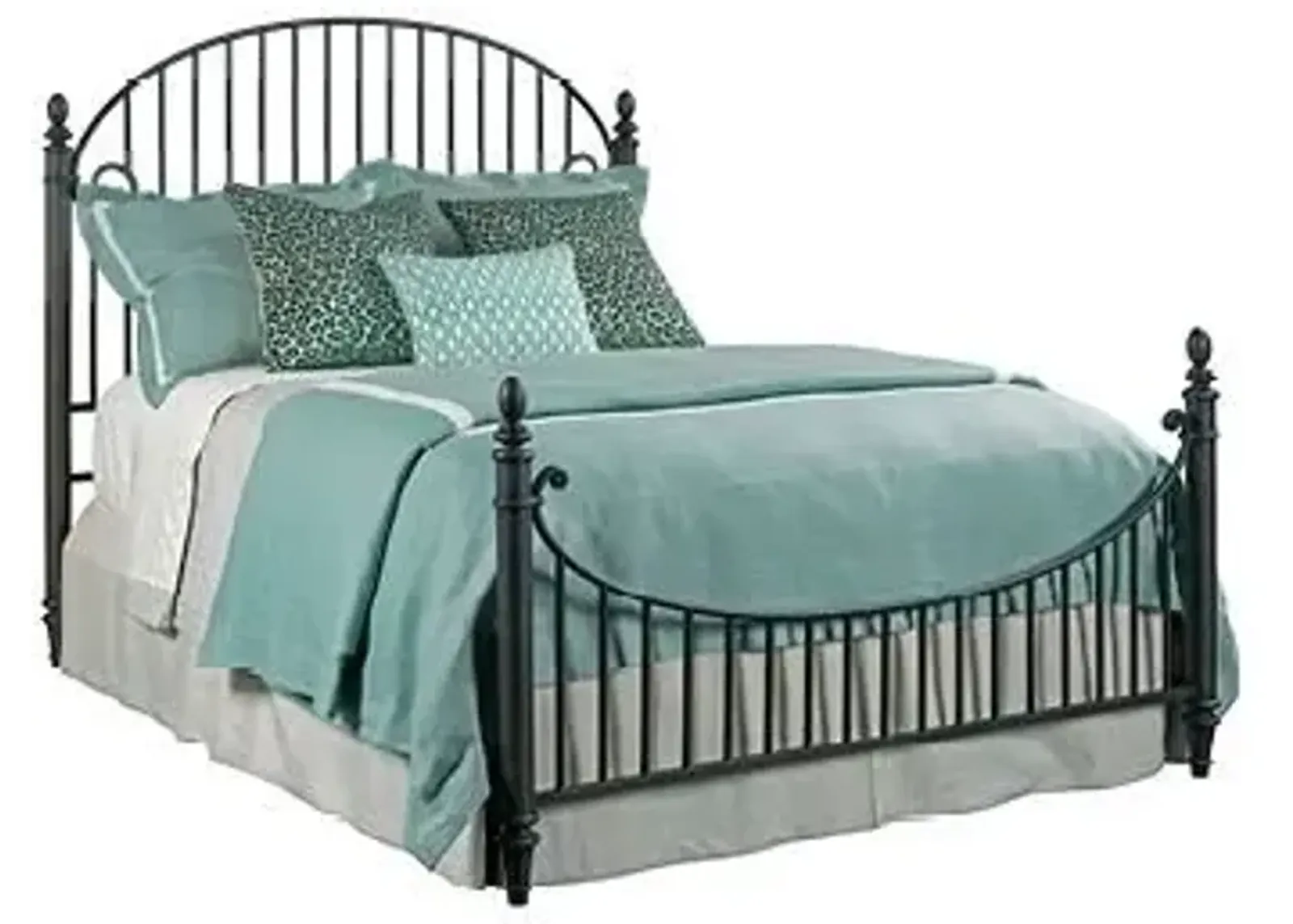 Kincaid Weatherford Heather Collection Catlins Metal Queen Bed