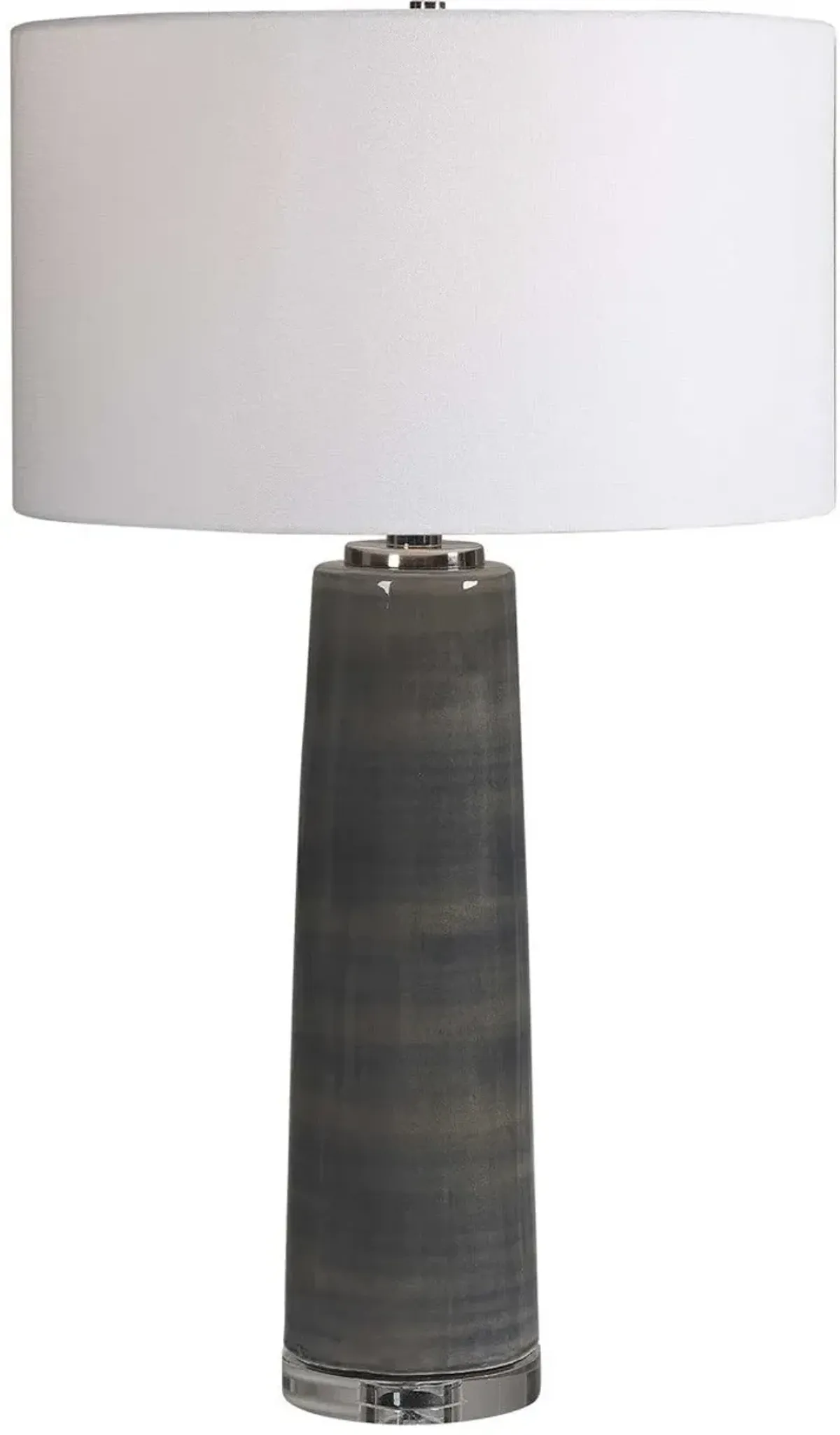 Uttermost Seurat Charcoal Gray Table Lamp