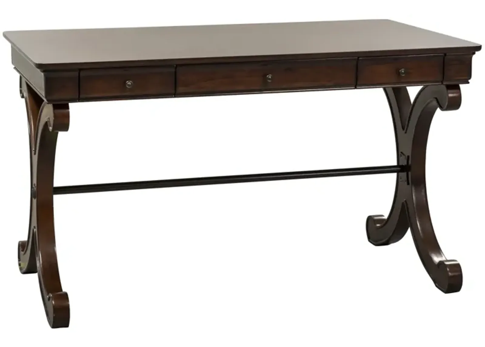 Liberty Furniture Brookview 2-Piece Rustic Cherry Desk Set